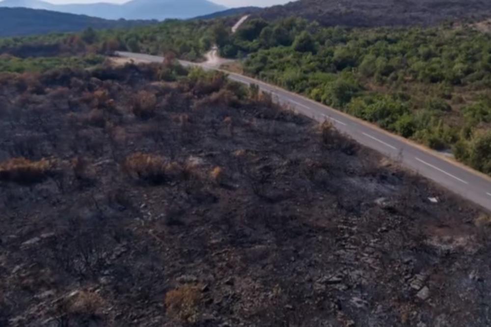 (VIDEO) VATRA JE OPUSTOŠILA CRNU GORU: Pogledajte šta je ostalo posle požara