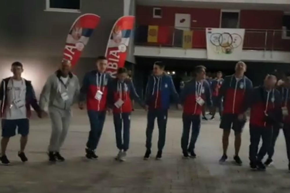 (VIDEO) UŽIČKO KOLO U MAĐARSKOJ: Pogledajte kako slave srpski sportisti na Evropskom olimpijskom festivalu mladih