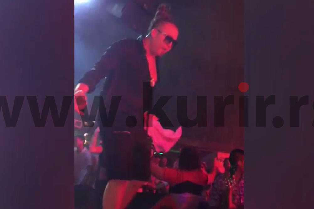 (KURIR TV) INCIDENT U BUDVANSKOM LOKALU: Pogledajte snimak sa Rastinog nastupa!