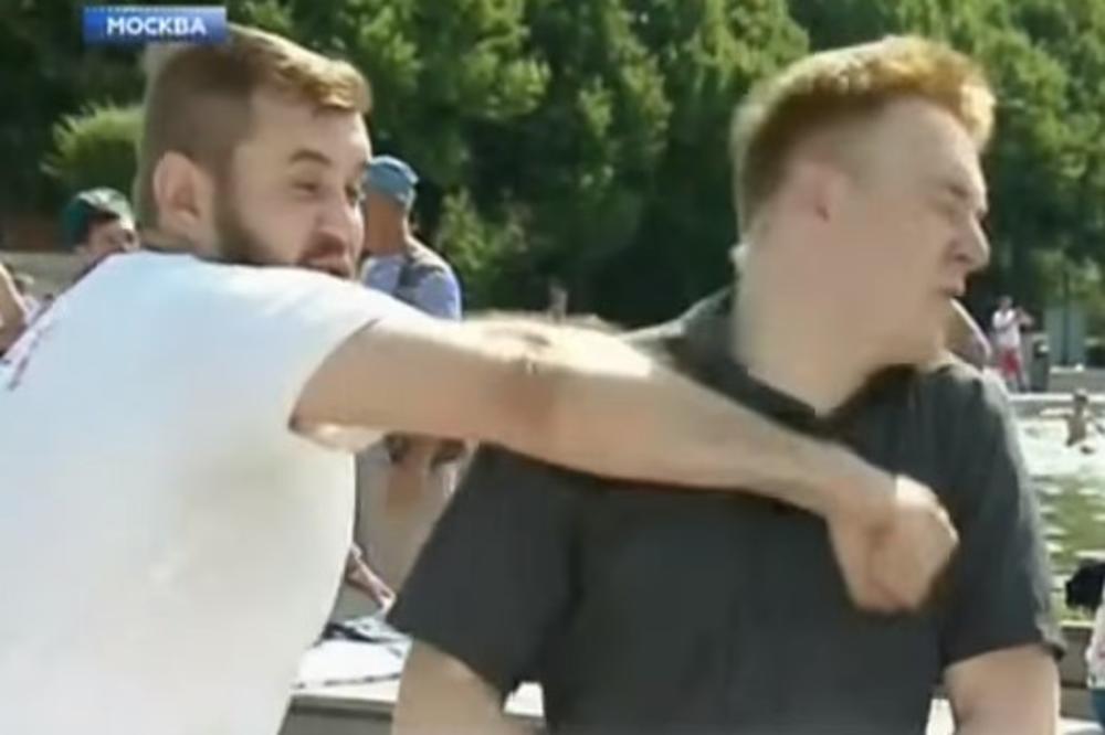 (VIDEO) PESNICOM U GLAVU PRED KAMERAMA: Novinar dobio žestok udarac dok je bio uživo u programu