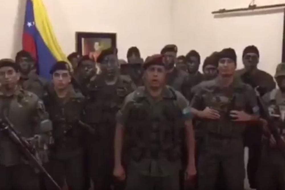 HAOS U VENECUELI! NAPADNUTA VOJNA BAZA: Grupa vojnika pokušala da izvede državni udar, Vlada ih proglasila teroristima