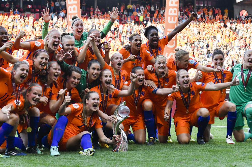 PRVI PUT NA VRHU KONTINENTA: Holandske fudbalerke šampionke Evrope