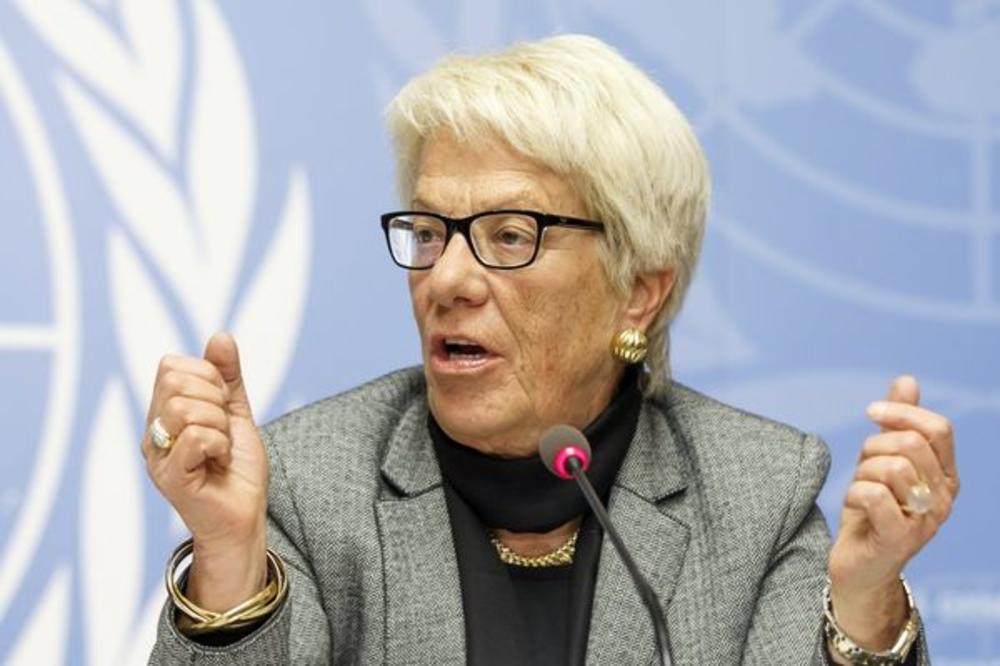Karla del Ponte podnosi ostavku u Komisiji UN za Siriju