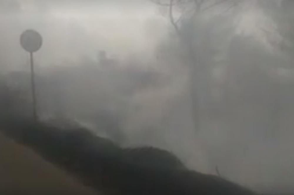 (VIDEO) POŽARI PONOVO UGROŽAVAJU SPLIT: Vatrogasci izvlačili ljude iz kuća