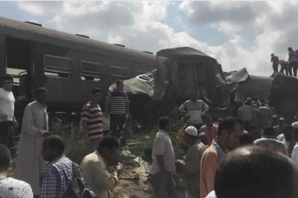 (FOTO,VIDEO) HOROR U EGIPTU: U sudaru vozova poginulo 36 osoba, više od 100 povređeno!