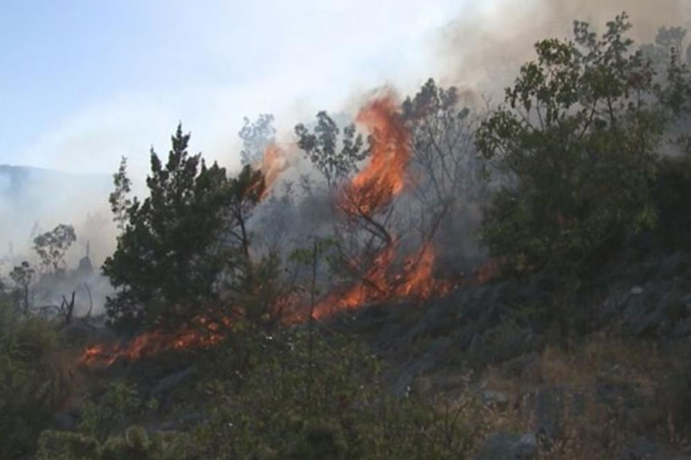 HERCEGOVINA SE BORI SA VATROM: Aktivna 3 požara, gašenje otežavaju nepristupačni tereni!