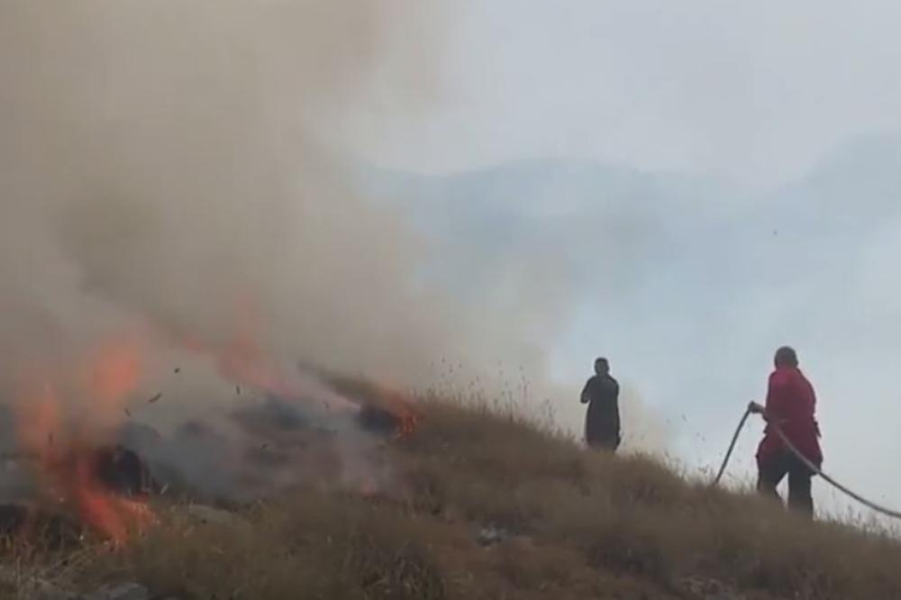 (VIDEO) POŽARI KOD CETINJA I DALJE BESNE: Najkritičnije na Ivanovim koritima i Ćeklićima!