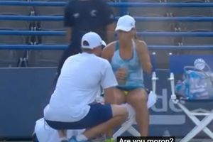 (VIDEO) OBRAČUN NA TENISKOM TERENU: Trener i teniserka se posvađali! Razmenili žestoke reči koje su obišle planetu