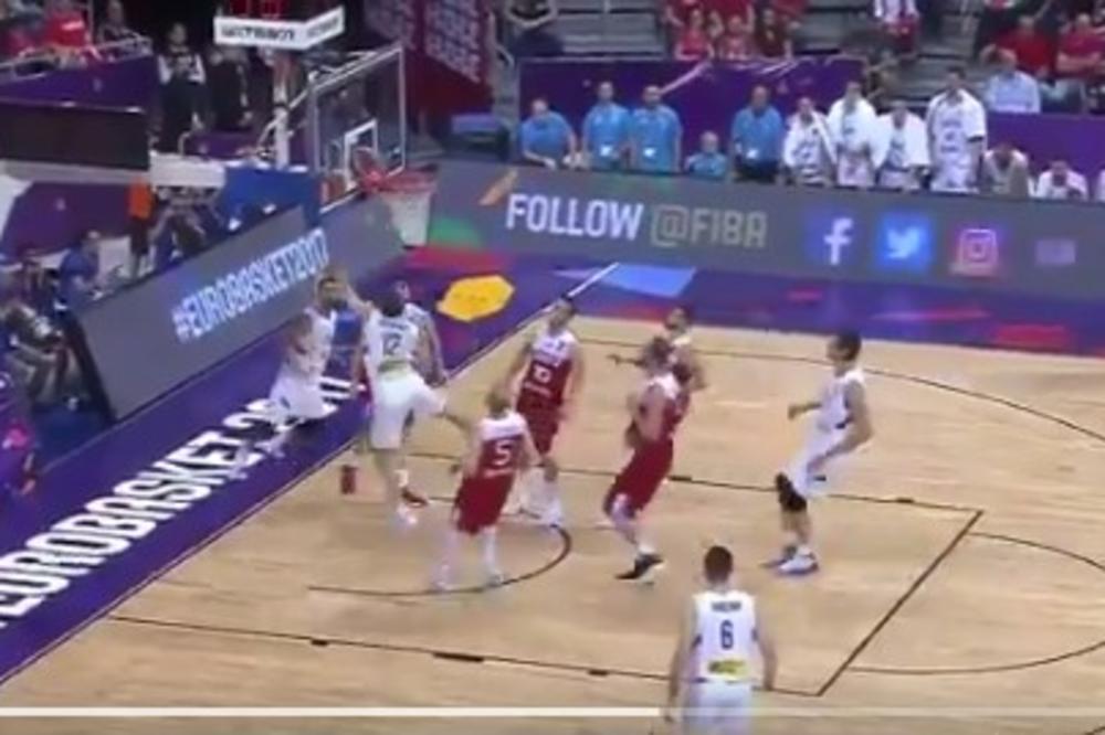 (VIDEO) NBA SRBIJA: Evo zašto smo mi zemlja košarke, akcija Orlova koju su aplauzom pozdravili i Turci