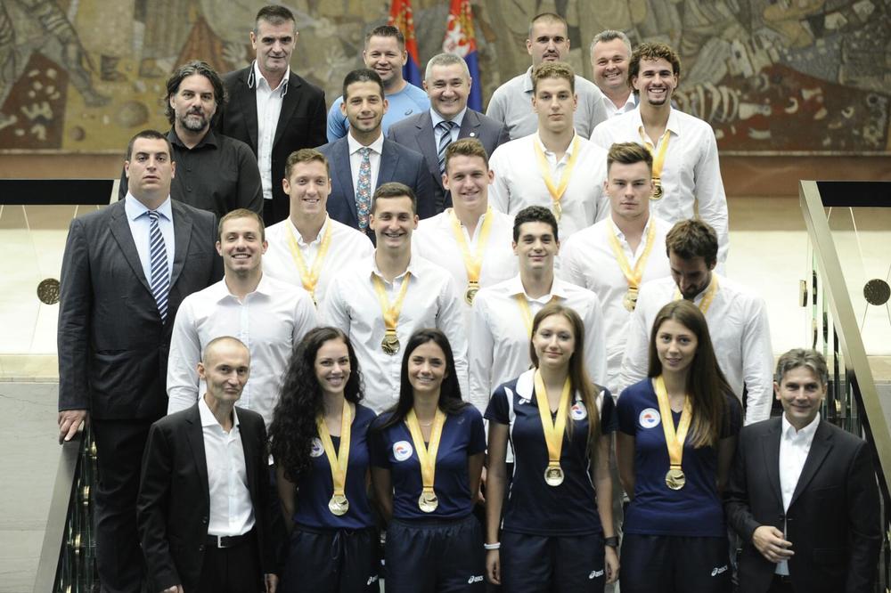PRIJEM KOD MINISTRA: Udovičić sa osvajačima medalja na Univerzijadi