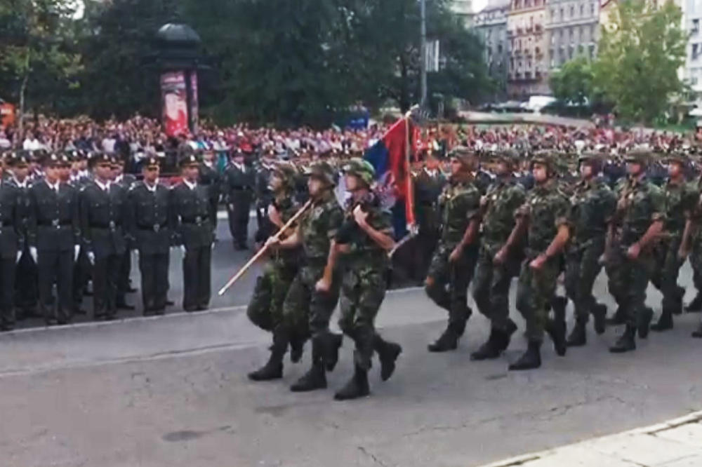 (KURIR TV) BOŽE PRAVDE ODZVANJA BEOGRADOM: Promocija mladih oficira Vojske Srbije