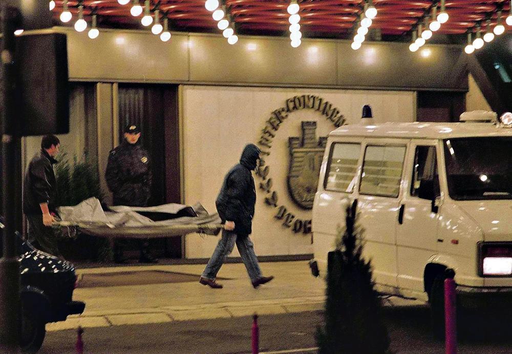 Uviđaj, Nakon ubistva, Interkontinental hotel, Željko Ražnatović Arkan