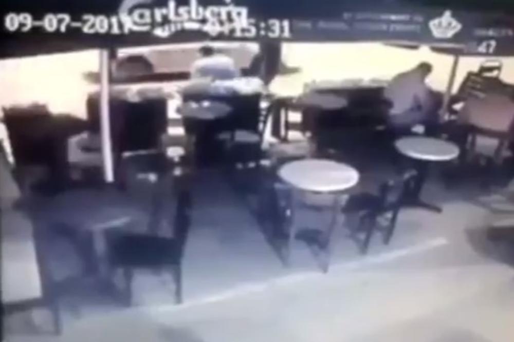 (VIDEO) RAFAL IZ VOZILA U POKRETU: Pogledajte kako je upucan policajac u Novom Pazaru!