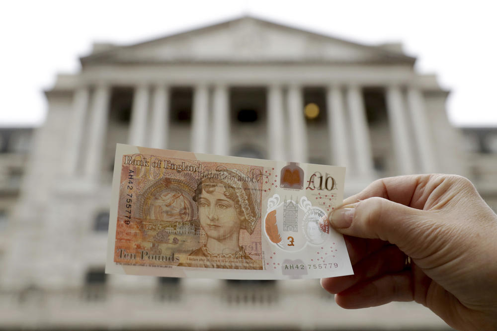 (FOTO) OVO JE NOVIH 10 BRITANSKIH FUNTI: Na plastičnoj novčanici je književnica Džejn Ostin