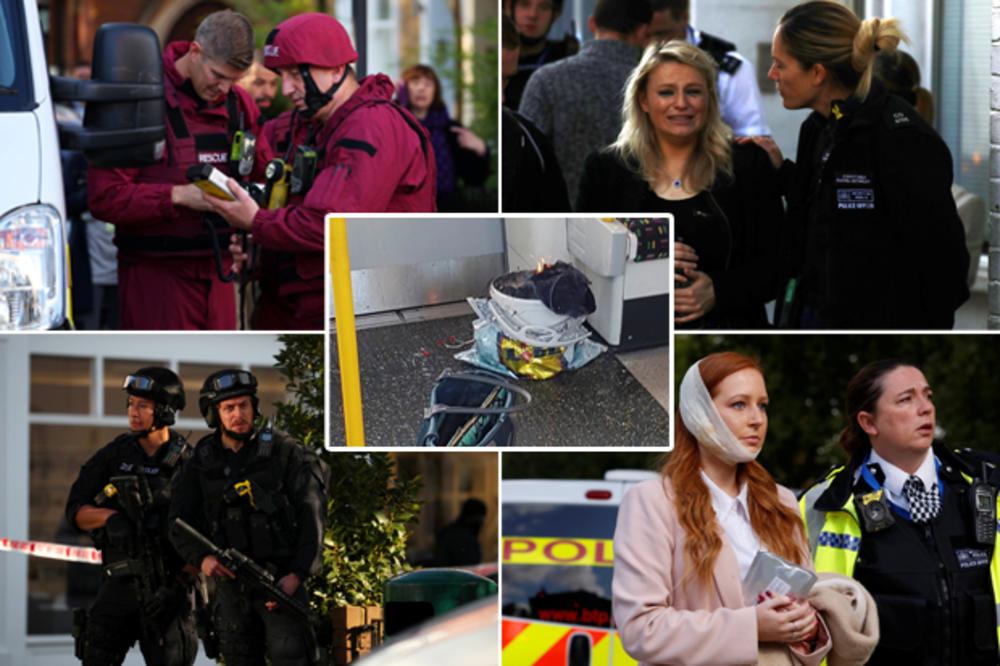 (FOTO, VIDEO) TERORISTIČKI NAPAD U LONDONSKOM METROU: Ljudima spržena lica, policija zna ko je napadač!