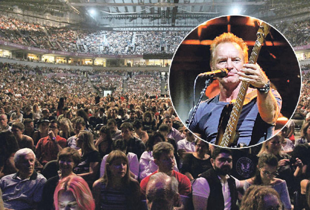 Sting, koncert, Beograd