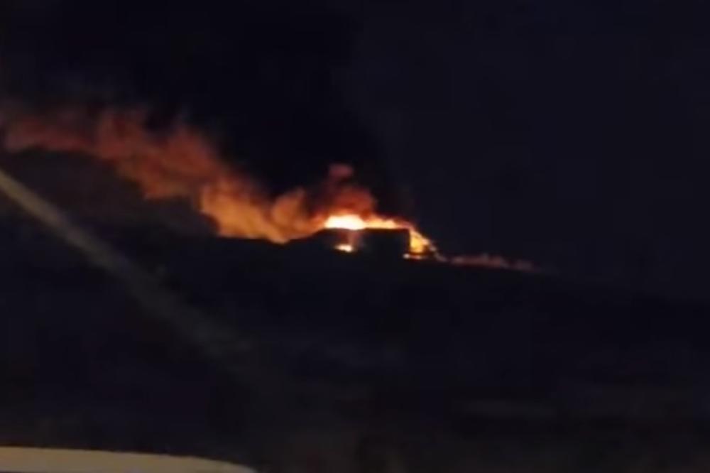 (VIDEO) NESREĆA NA AERODROMU U ISTANBULU: Zapalio se privatni avion prilikom sletanja
