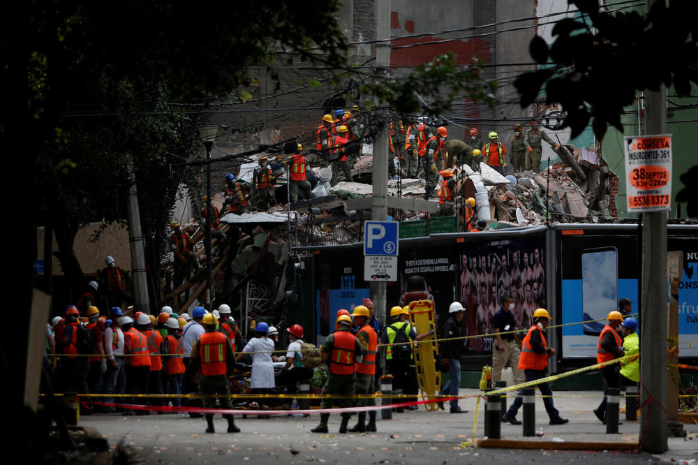 CRNI BILANS: Broj žrtava zemljotresa u Meksiku se povećao na 282