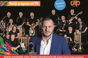 OVE SUBOTE: Besplatan koncert Dejan Petrović Big Benda u Aviv Parku