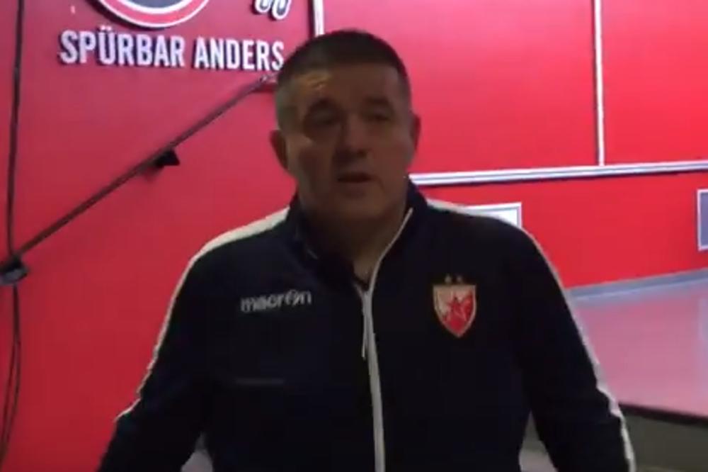 (VIDEO) PENCUO PARTIZAN: Pomoćni trener Zvezde zanimljivim rečima prokomentarisao osvajanje titule