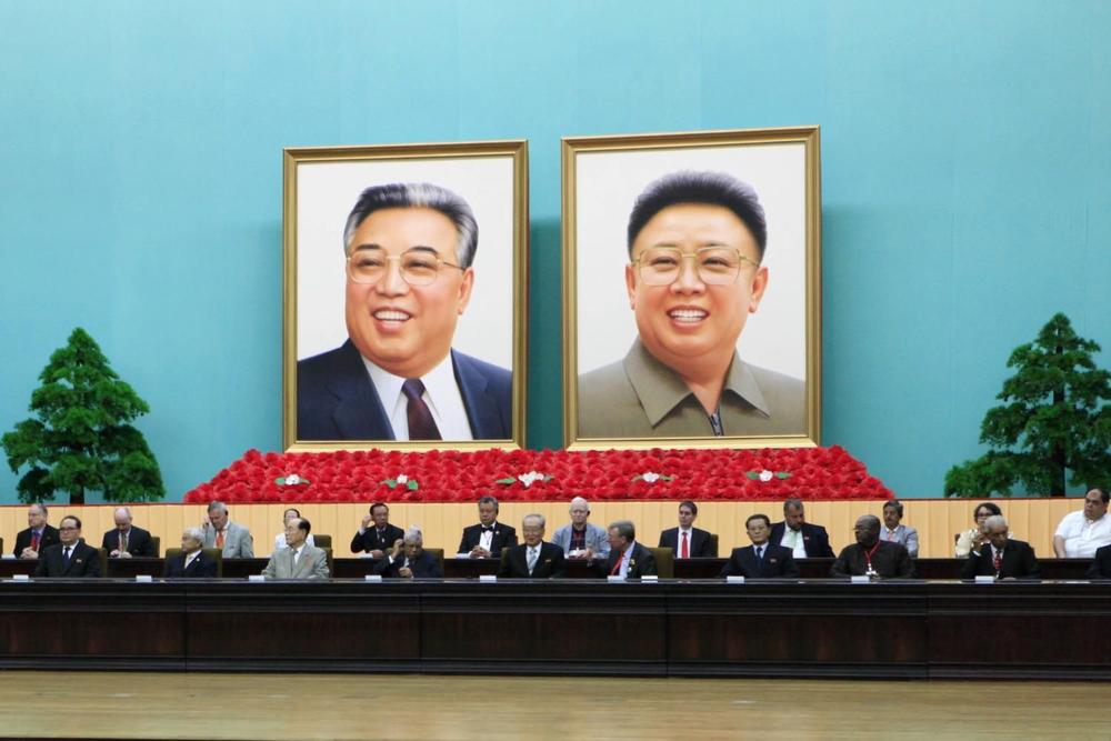 Kim Džong-il i Kim Il-sung
