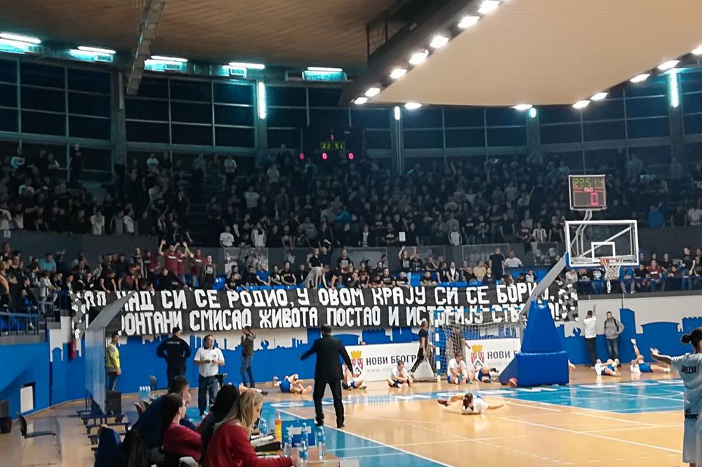 (KURIR TV) GORELO U HALI SPORTOVA: Pogledajte kako su košarkašice Partizana slavile pobedu sa Grobarima