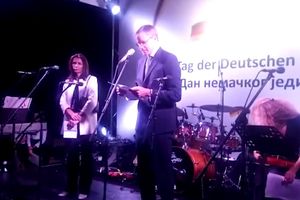 (KURIR TV) PRIJEM POVODOM DANA UJEDINJENJA NEMAČKE: Prisustvovao državni vrh, ambasador Ditman podržao put Srbije u EU