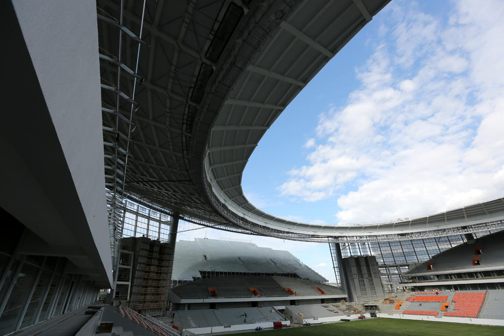 RUSIMA SE SMEJE CEO SVET: Evo kako izgleda stadion na kojem će se igrati Svetsko prvenstvo