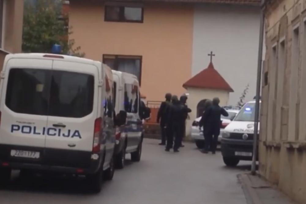 (VIDEO) KRAJ DRAME U HRVATSKOJ: Muškarac se zabarikadirao u kuću i pretio bombom!