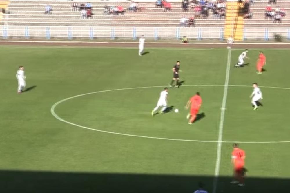 (VIDEO) PIROĆANAC ZA ISTORIJU: Fudbaler Radničkog postigao gol u 5. sekundi, reakcija protivničkog golmana je urnebesna