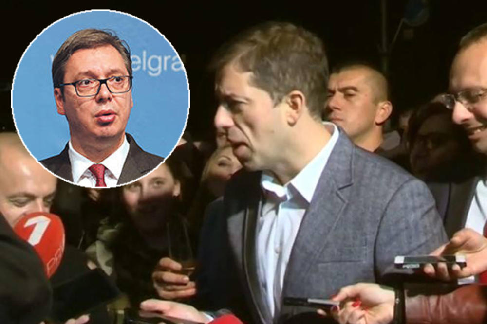 (VIDEO) EUFORIJA NA KOSOVU: Vučić preko spikerfona čestitao pobedu Srpskoj listi, pa usledilo skandiranje!