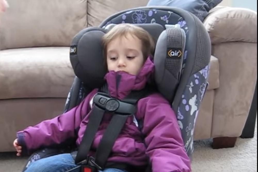 (VIDEO) RODITELJI, OPREZ: Ako i vi zimi ovako vozite decu, ugrožavate im život!