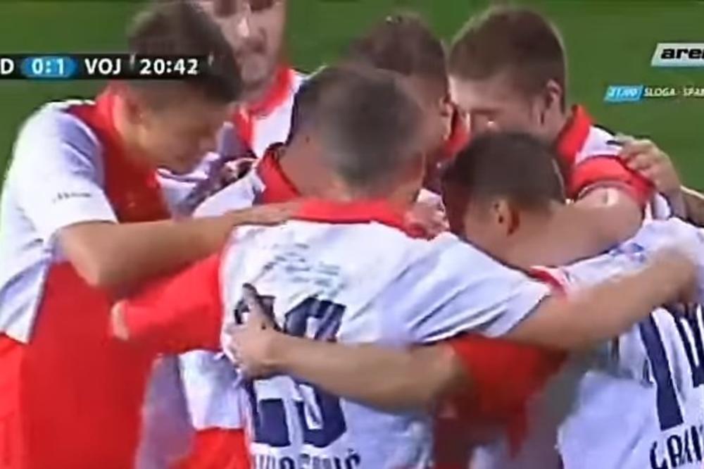 (VIDEO) KAO PIKSI PROTIV PARTIZANA: Fudbaler Vojvodine dao gol direktno iz kornera! Pogledajte
