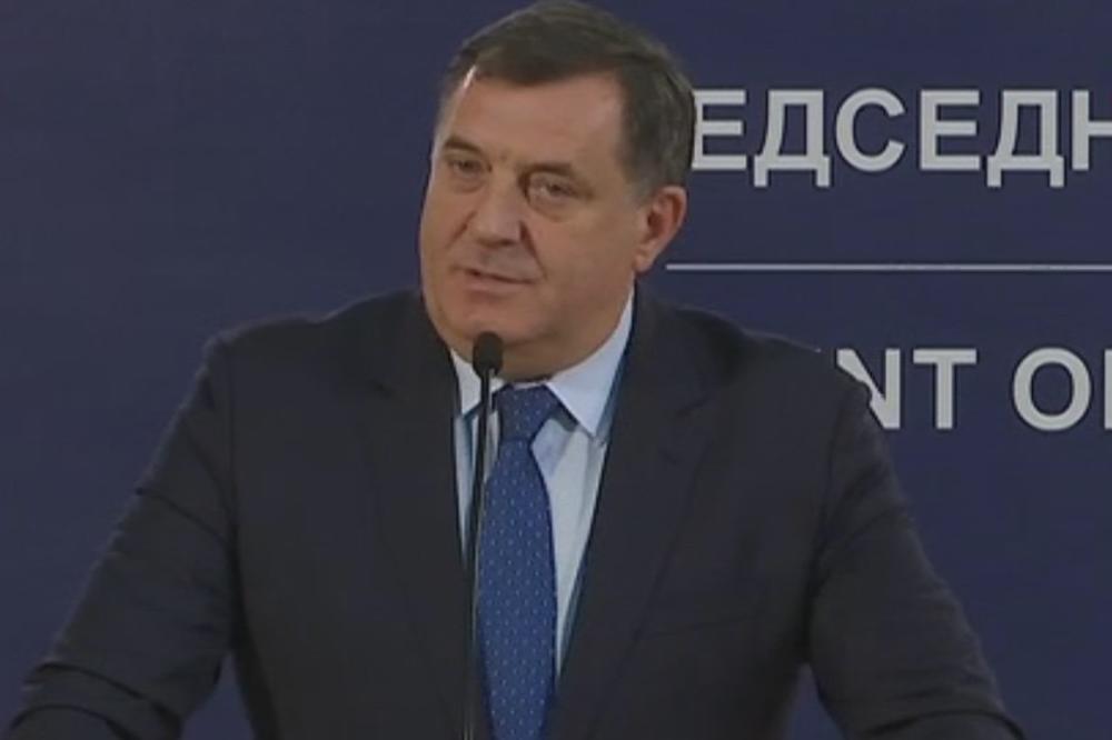 DODIK: Razgovor o BiH je nemoguć jer monopol drže stranci