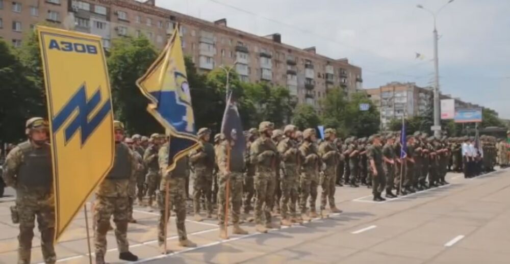Ukrajina, neofašisti, Azov