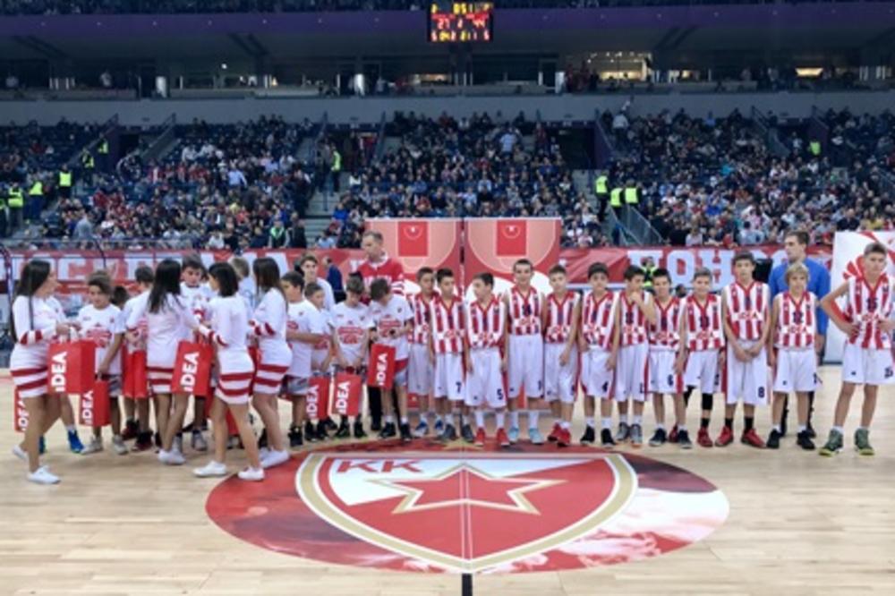 ŠAMPIONI U ARENI: Mladi košarkaši iz Užica gosti Zvezde na meču sa CSKA