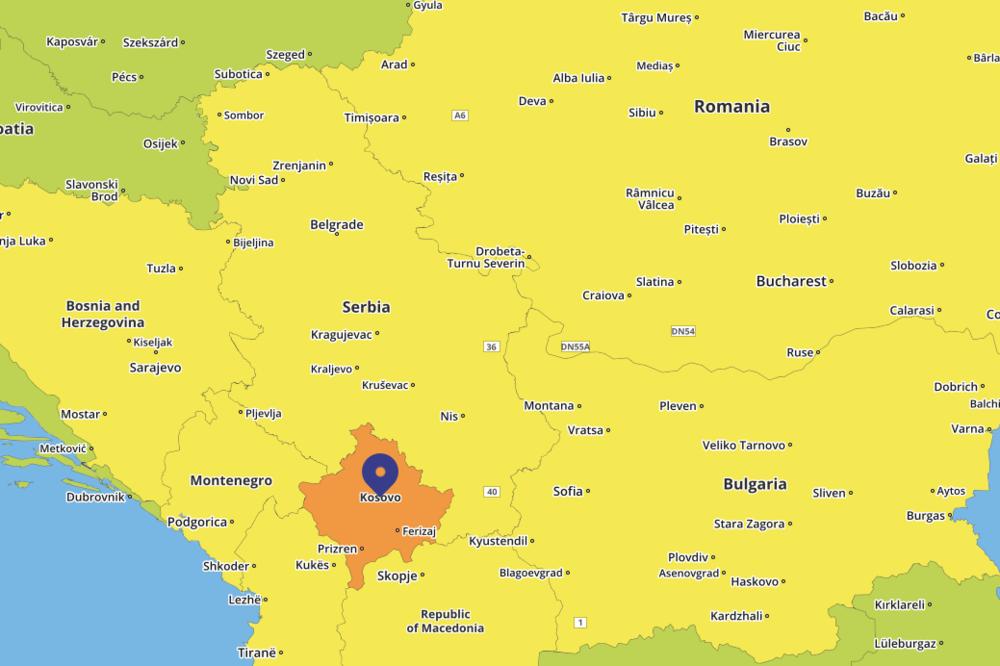 (FOTO) SKANDAL NA INTERNETU: Otcepili Kosovo od Srbije! Pogledajte mapu ove svetske organizacije!