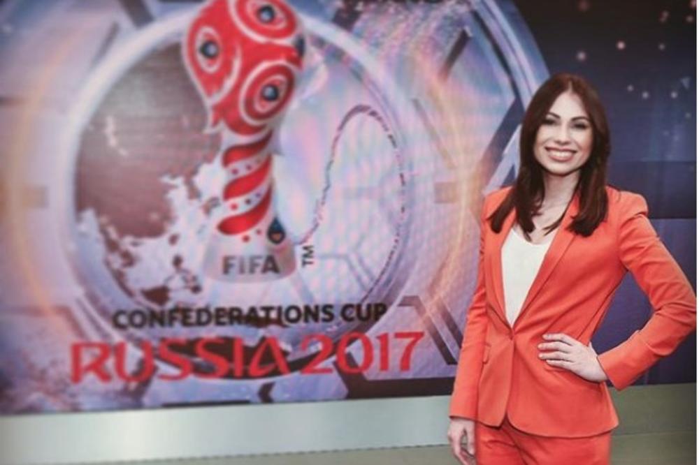 (VIDEO, FOTO) NEKA DONESE SREĆU SRBIJI: Atraktivna Marija će voditi žreb za Svetsko prvenstvo u Rusiji