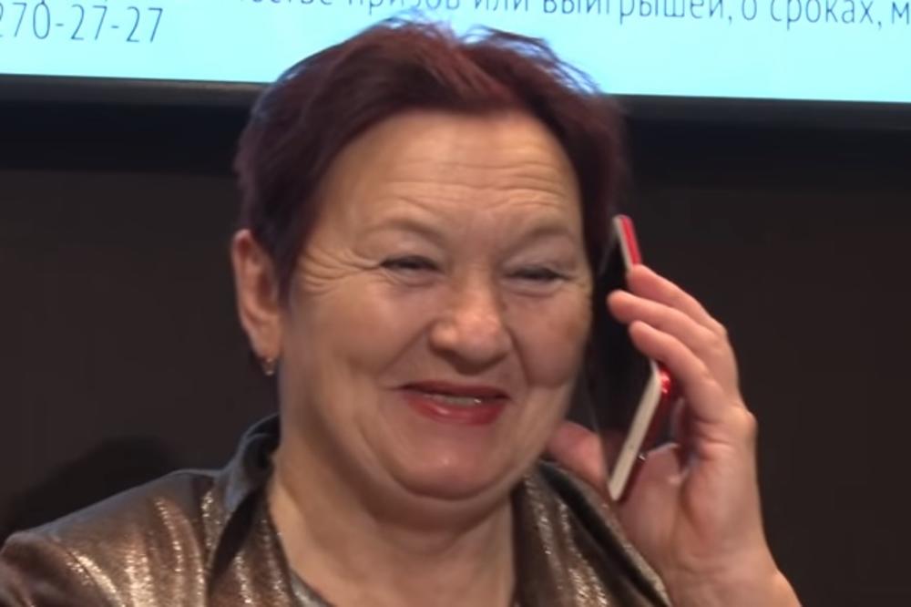 (VIDEO) DŽEKPOT: Ruska penzionerka osvojila 7 miliona evra na lutriji