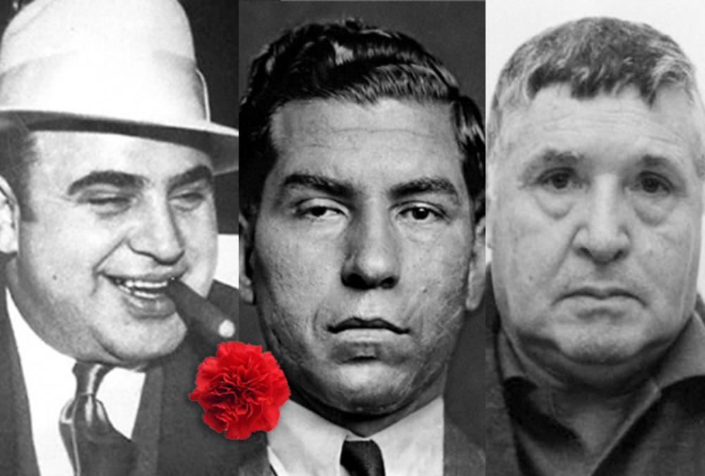 Laki Lučano, Al Kapone, Salvatore Toto Rina, Koza Nostra, italijanska mafija