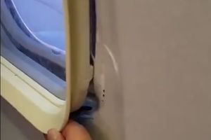 (VIDEO) ČEKAM DA SE DESI KATASTROFA! Snimak iz aviona uplašiće i one koji se ne boje letenja!