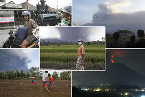 (FOTO) CRVENI ALARM ZBOG VULKANA: Pogledajte kako popularno ostrvo izgleda posle erupcije