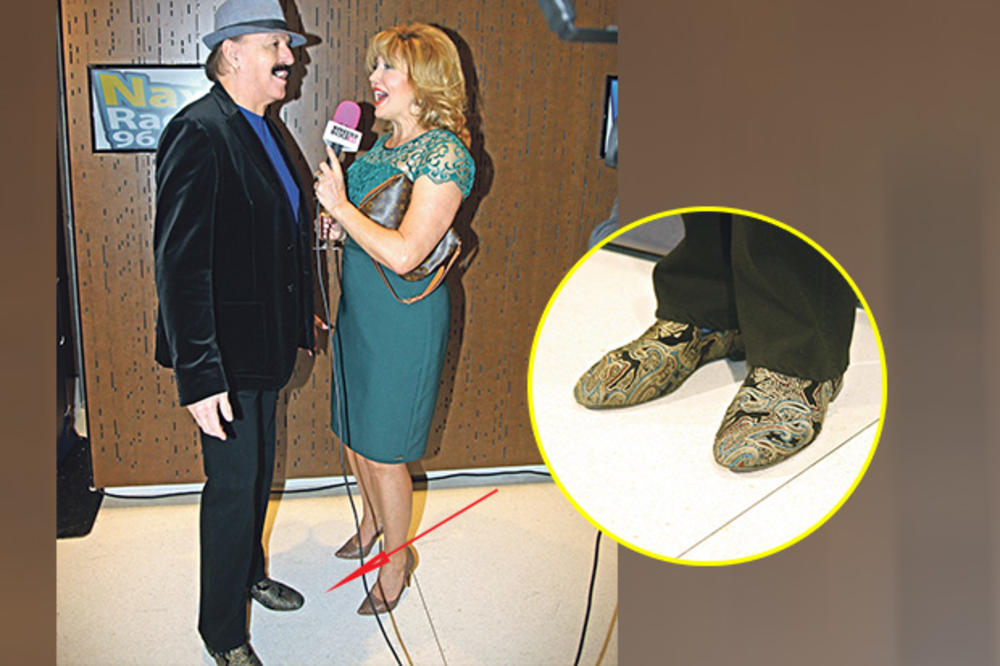 VISOKA MODA: Haris Džinović nosi cipele od 1.500 evra
