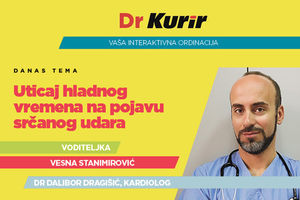 KURIR TV UŽIVO Dr Kurir sa dr Daliborom Dragišićem: Zašto se srčani udar češće dešava tokom hladnih dana?
