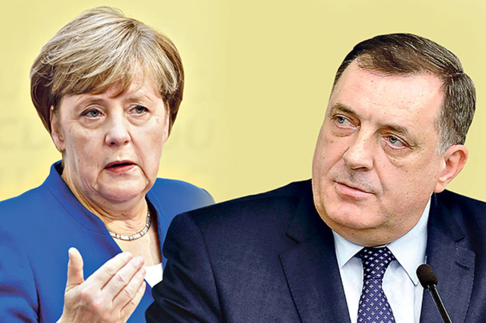 NEMCI SPREMAJU KAZNU: Angela Merkel uvodi sankcije Dodiku zbog podrške Mladiću!