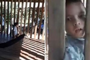 (VIDEO) DETINJSTVO IZA REŠETAKA: Otac svakog dana, pre posla, zaključava svog sina (9) u drveni kavez