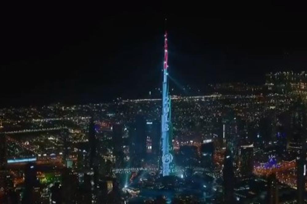 (VIDEO) IPAK JE TO DUBAI: Pogledajte kako je ovaj grad dočekao Novu godinu uz najveći laserski šou na svetu