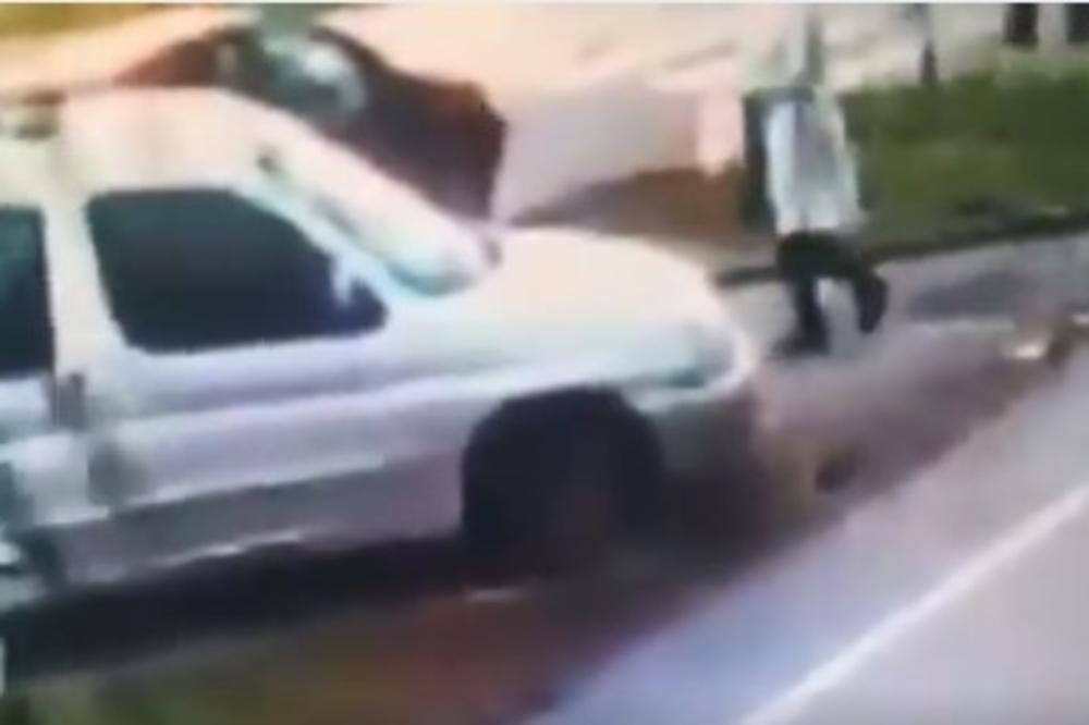 (UZNEMIRUJUĆI VIDEO) STRAVIČAN SNIMAK NESREĆE U NOVOM SADU: Ženu pregazio na pešačkom, poginula na mestu!
