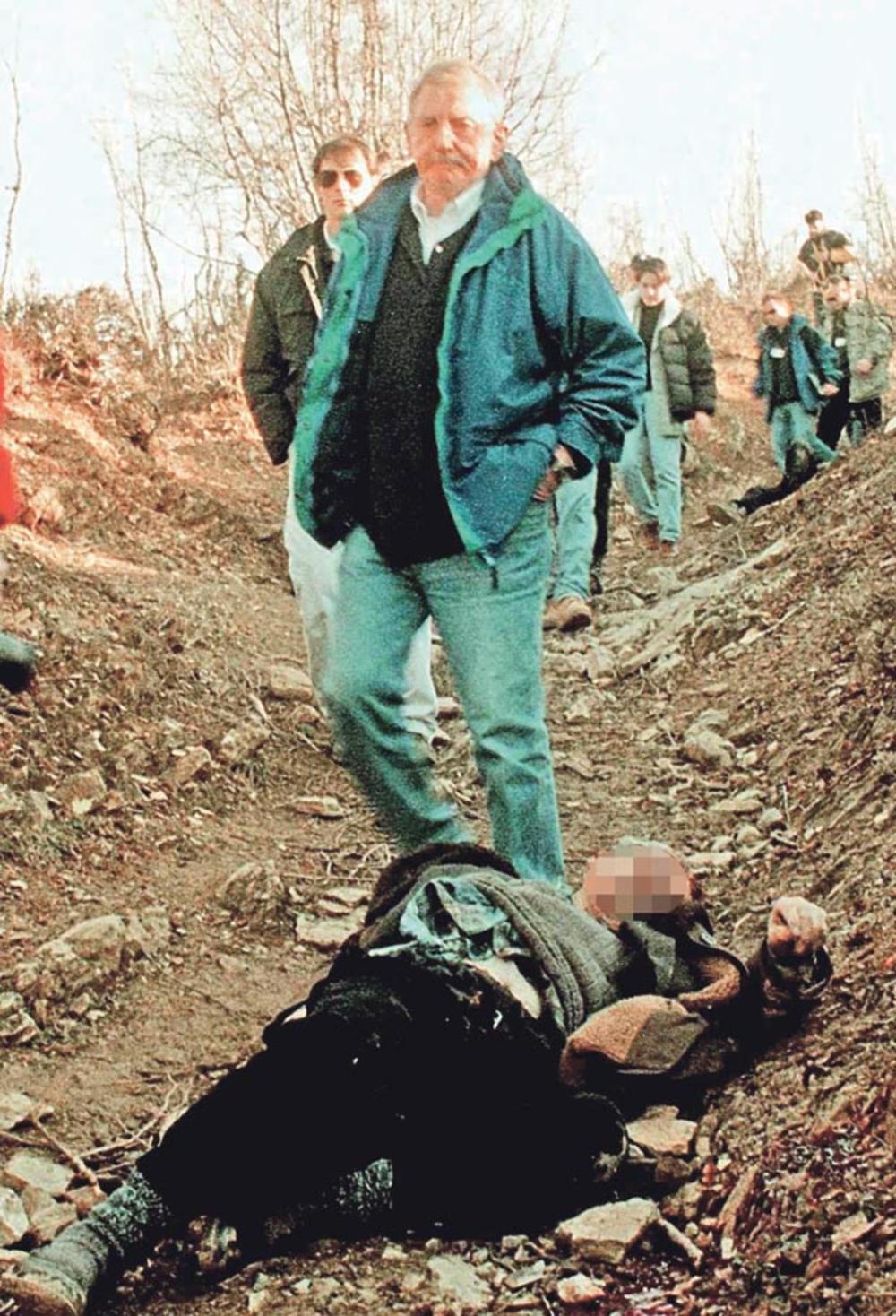 Vilijam Voker, Račak, Kosovo, žrtve
