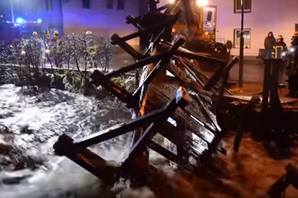 (VIDEO) POSLE OLUJE STIŽU POPLAVE: Nemački gradovi pod vodom!